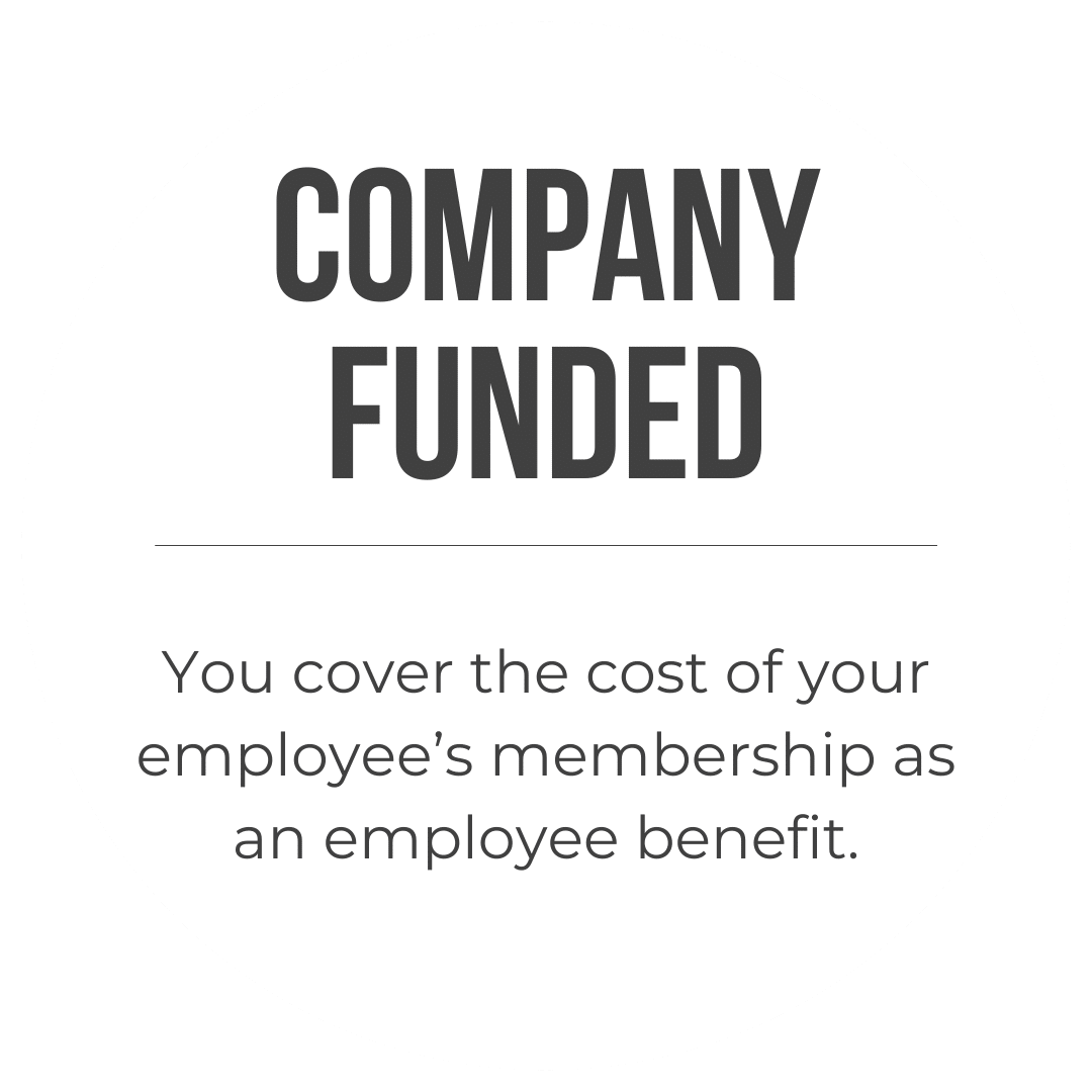 Corporate Info - company funded